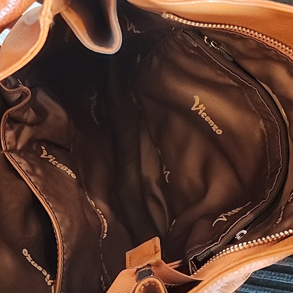 Leather Vincenzo Handbag Hobo - Picture 6 of 8